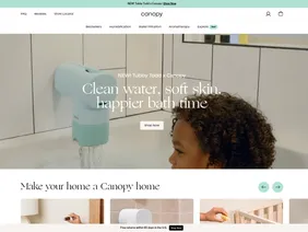 Canopy es una tienda en línea de productos de limpieza y cuido personal.