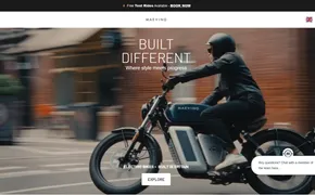 Tienda en línea de motocicletas eléctricas y accesorios.